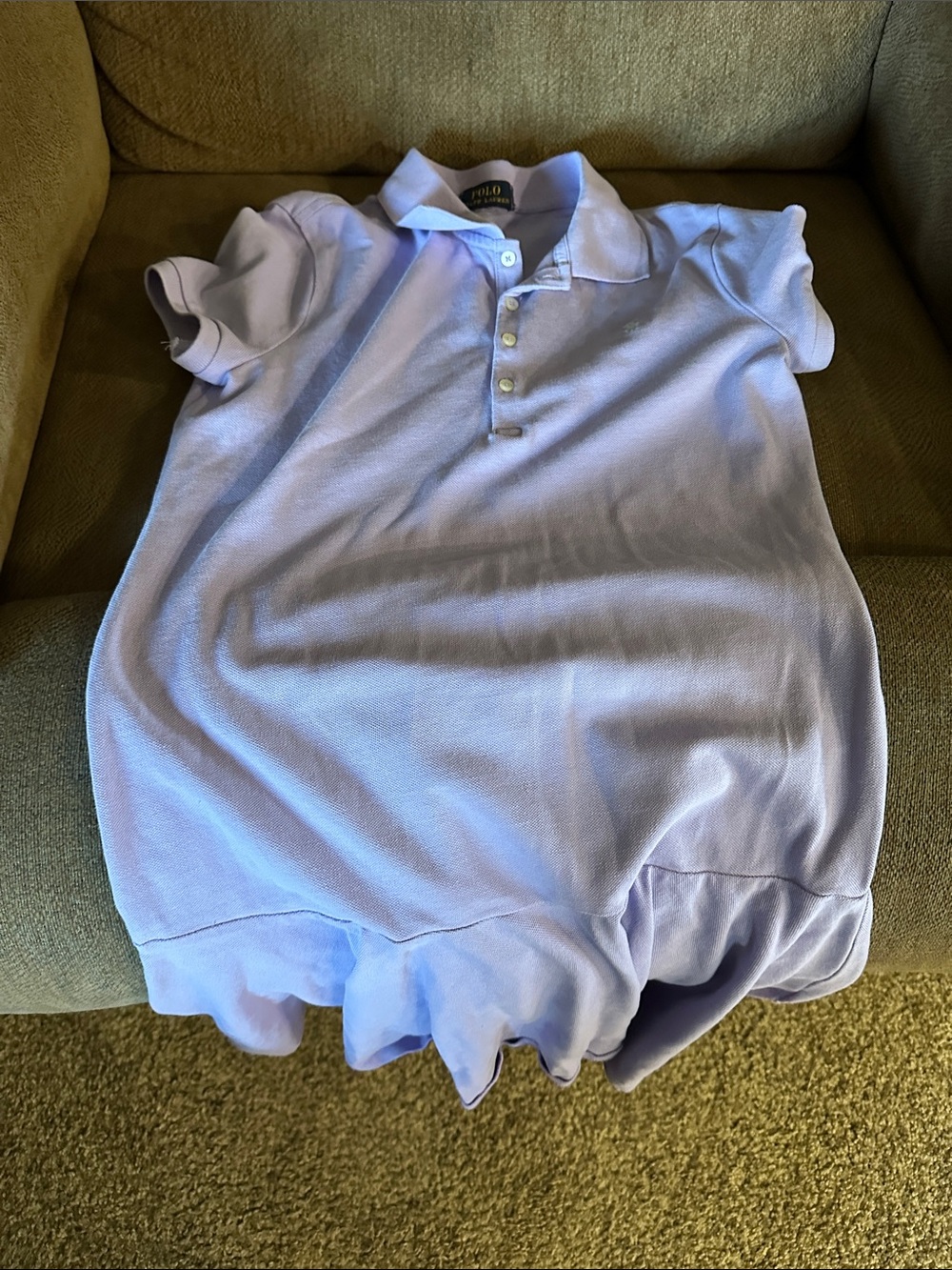 Polo by Ralph Lauren Men's Light Lavender Polo Shirt